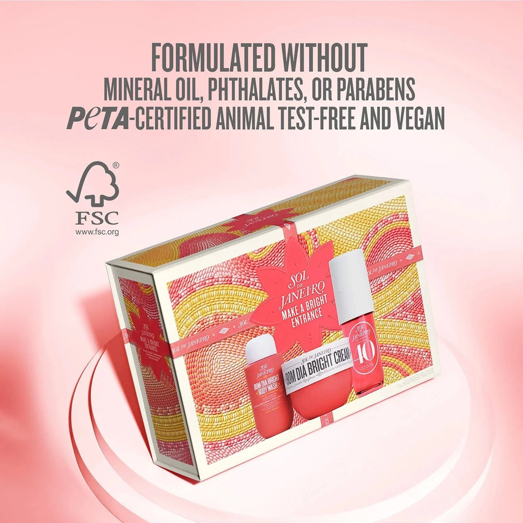 Make A Bright Entrance Bom Dia Bright™ Body Routine Set