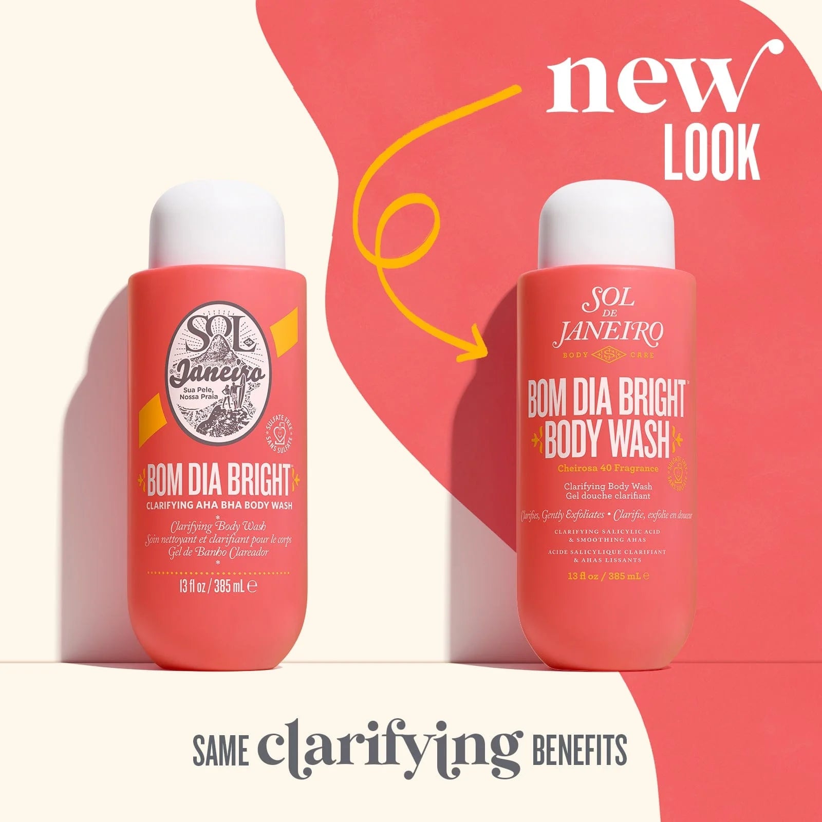 Bom Dia Bright™ Clarifying AHA BHA Body Wash